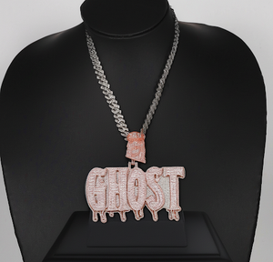 Joyería exclusiva de Hip Hop hecha en cadena de Plata de Ley 925 con colgante adornado con diamante de moissanita con claridad VVS - Product Image 3