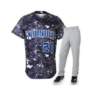 Bonne qualité nouveauté uniforme de baseball de haute qualité meilleur design uniforme de baseball uniforme de baseball pour les jeunes - Product Image 1