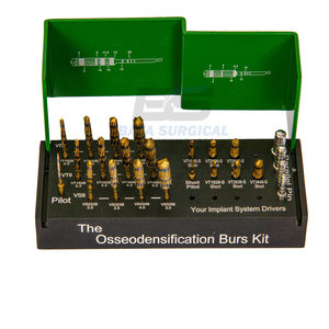 Kit de Fresas de Osteodensificación Dental Completo para Expansión, Herramientas Quirúrgicas para la Estabilidad de Implantes y la Densidad Ósea - Product Image 2