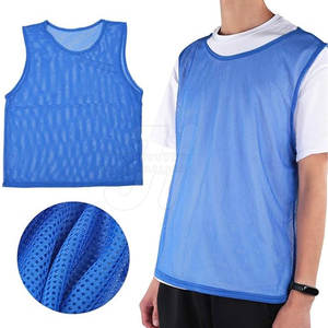 Bavoirs d'entraînement de football de haute qualité Meilleurs matériaux Service OEM Vêtements d'entraînement à prix abordable à vendre - Product Image 3