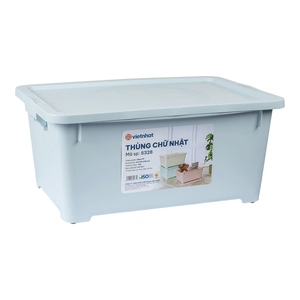 5328 RECTANGULAR STORAGE CONTAINER Child-Friendly Plastic Storage Boxes with Lid Easy-to-Use and Safe <b>Bins</b> for Organizing - Product Image 5