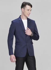 Veste de cérémonie pour homme bleu marine moderne en vente chaude pour les événements, les célébrations, les tenues professionnelles et les rassemblements sociaux - Product Image 4