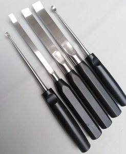 Curette d'os ciseau ascenseur périosté Instrument d'orthopédie chirurgicale 5 pièces Ce approuvé Curette d'os ciseau élévateur périosté - Product Image 1