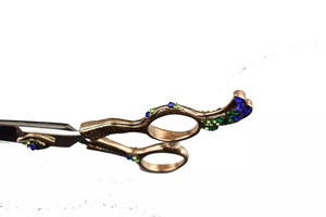 Ciseaux de coiffeur pointus-Ciseaux en acier inoxydable de haute précision pour la coupe de cheveux professionnelle, prise en main confortable, idéal - Product Image 5