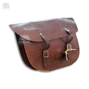 กระเป๋าแซดเดิลขนาดกว้างขวางทนทานสูงสำหรับการขี่ม้าทำจากหนังแท้ดีไซน์เครื่องมือช่าง - Product Image 3