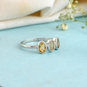 2025 bonne qualité solide 925 en argent Sterling bijoux fins bague ovale 6x4mm Fine nouveaux bijoux S925 timbre doigt anniversaire cadeau anneau - Product Image 6