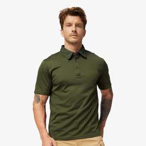 Camisetas de polo de golf de punto de algodón de alta calidad para hombres y mujeres Unisex de talla grande logotipo personalizado estilo informal para verano al por mayor - Product Image 4