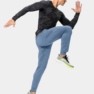 Pantalones de chándal de algodón 100% de nuevo estilo para hombre, pantalones de chándal informales de cintura media con cintura elástica ligera, logotipo al por mayor - Product Image 5