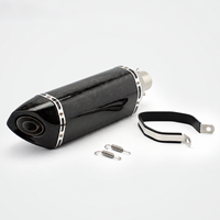 Système d'échappement universel pour moto 51 mm, silencieux modifié, DB Killer en acier pour XJ6 MT07 MT09 MT03 Z400
