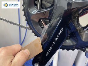 ฟิล์ม TPU แบบมีกาวในตัว syncshield สำหรับ cranks (9100 DURA-ACE) ตำแหน่งของร่างกายป้องกันรอยขีดข่วนฟังก์ชัน1ด้านซ้ายขวา - Product Image 5