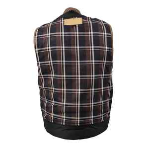 Gilet en cuir véritable de qualité supérieure chaud et imperméable pour l'automne et l'hiver avec un design unique sans manches, gilet en cuir pour hommes le plus demandé - Product Image 3
