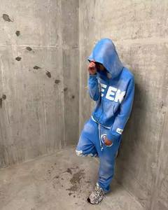 เสื้อมีฮู้ดแบบมีซิปผ้าเฟรนช์สำหรับฤดูหนาวเสื้อผ้าแนวสตรีทผ้าคอตตอนสีตกสไตล์วินเทจ - Product Image 1