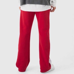 Pantalons de survêtement empilés sur mesure de haute qualité pour hommes pantalons de sport à jambes larges lavés personnalisés 100% coton Flare pour hommes 2026 - Product Image 5