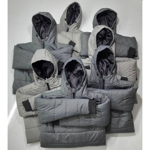 Chaqueta Acolchada Larga Negra de Alta Calidad para Hombre, Chaqueta Cortavientos de Invierno con Capucha para Hombre - Product Image 3