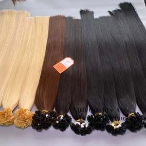 Extensiones de cabello de punta plana más vendidas 100% cabello humano vietnamita de alta calidad cutícula alineada sin cabello puro natural químico - Product Image 4