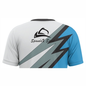 Camisetas de hombre al por mayor de tela de punto de algodón y poliéster suave 100% de alta calidad para sublimación - Product Image 5