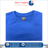 Personnalisation possible pour les hommes décontractés 180 GSM poids du tissu 100% coton col rond coupe régulière T-shirts au meilleur prix du marché