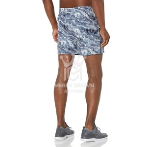 Short de bain de couleur bicolore personnalisé de qualité supérieure dessin/élastique pour hommes Shorts de sport de conception de sublimation Shorts de bain pour hommes - Product Image 5