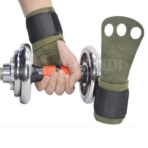 Poignées de gymnastique professionnelles en cuir pour la protection des mains lors des séances d'entraînement - Product Image 2