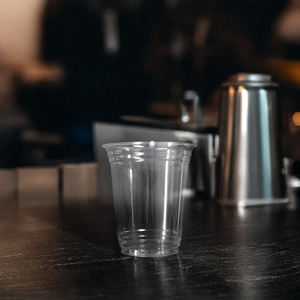 Venta directa de fábrica de Vietnam, bajo MOQ, vasos desechables de plástico PP/PET de una sola pared, tamaño de 95mm para bebidas calientes/frías/café helado - Product Image 6