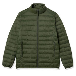 Veste d'hiver matelassée pour hommes et femmes en gros, veste chaude épaisse à capuche, imperméable, coupe-vent, veste alternative au duvet pour l'extérieur - Product Image 6