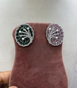 ต่างหูยอดนิยมสไตล์ใหม่พร้อมต่างหูเพทายประกายแฟนซีต่างหูสำหรับผู้หญิงสำหรับใส่ไปงานปาร์ตี้เครื่องประดับแฟชั่นสำหรับผู้หญิง - Product Image 2