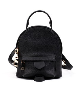 PU <b>Leather</b> Waterproof <b>Backpack</b> for Men with USB Zipper Closure Adjustable Straps 2024 New Fashion Design - Product Image 4