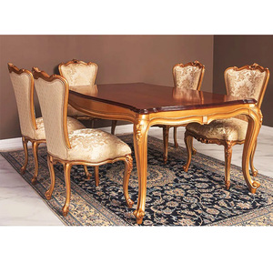 Bàn ăn cổ điển với bề mặt nhẵn và xây dựng mạnh mẽ cho gia đình thoải mái sử dụng bàn ăn theo phong cách hiện đại - Product Image 1