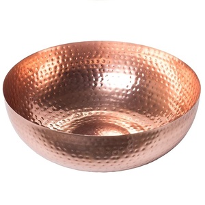 ชามสลัดช็อคโกแลตลายนูนชามใส่ขนมทรงกลมทำด้วยมือสำหรับเสิร์ฟในงานปาร์ตี้ - Product Image 6