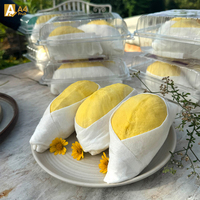 Diepvries Thaise Durian Monthong Export VS Zuid-Korea Wereldwijd Vers Gesneden Fruit 500g 14 Dagen Houdbaarheid Wereldmarkt A4 Fruit