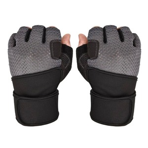 Hombres Deportes Gimnasio Guantes Fitness Entrenamiento Ejercicio Antideslizante Levantamiento de pesas Guantes Medio dedo Cuerpo Entrenamiento Hombres Mujeres Guantes - Product Image 5