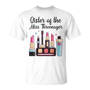 เสื้อยืดงานวันเกิดครบรอบ 3 ปีของมิสทรีนเนเจอร์สำหรับการเฉลิมฉลองของน้องสาว - Product Image 1