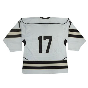 Maillot de hockey sur glace de couleur unie pour jeunes Maillot de hockey sur glace à séchage rapide Maillot de hockey sur glace coupe ample - Product Image 4
