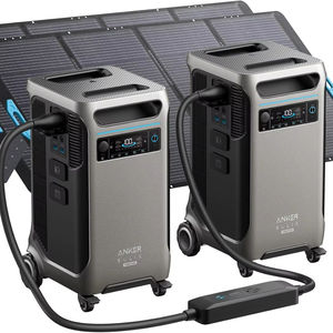 Estación de Energía Portátil Anker SOLIX F3800 Plus con Doble Centro de Energía y 2 Paneles Solares de 400W, 7.68kWh, Salida de CA de 12,000W - Product Image 1