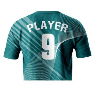 Conjunto de Camiseta de Fútbol Personalizada con Sublimación, MOQ Bajo, Alta Calidad, 100% Poliéster, Transpirable, Secado Rápido, Ecológico, Unisex para Adultos - Product Image 5