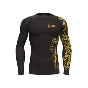 เสื้อรัดกล้ามเนื้อของผู้ชายแบบสลิมฟิตเสื้อเข้ารูป - Product Image 1