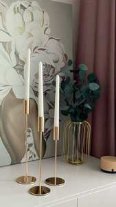 ROSHAN HANDICRAFTS Candelabro de Metal/Hierro Hecho a Mano, Ecológico, de Alta Calidad, con Forma Personalizable, Diseño Moderno para el Hogar - Product Image 2