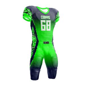 Conjunto de Camiseta de Fútbol Americano de Manga Corta con Estampado por Sublimación Personalizado, Alta Calidad, Anti-UV, Diseño y Logotipo Personalizables - Product Image 5