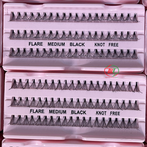 Vietnam produce extensiones de pestañas de abanico prefabricadas de alta calidad 10D 24D nudos sin nudos racimos de llamaradas individuales al por mayor mejor - Product Image 6