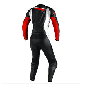 Combinaisons de moto unisexes imperméables personnalisées avec votre propre logo, en cuir de vache véritable, vêtements de sport, combinaison de course automobile, 500g, complète - Product Image 4