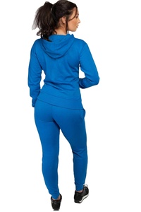 Conjunto Deportivo de Otoño para Mujer, 100% Algodón, Secado Rápido, con Logotipo Frontal, Sudadera con Capucha, Pantalones, Ropa Deportiva, Traje para Correr - Product Image 2