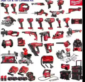 ลดราคาชุดเครื่องมือไร้สาย MilwaukeeS 2695-34 / 2896-26 M18 FUEL 18V 34 ชิ้น ลิเธียมไอออน - Product Image 4