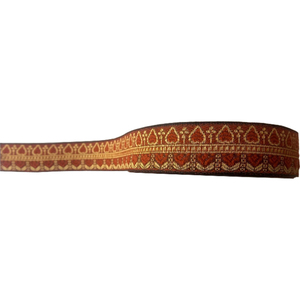 Poliéster personalizado vintage de moda multicolor nacional estilo nacional jacquard impreso correas - Product Image 2