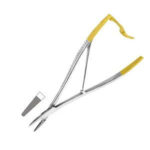 Zweifel Porte-aiguille en acier inoxydable, 23 cm - 9 "Porte-aiguille avec mâchoires dentelées Tc - Product Image 5