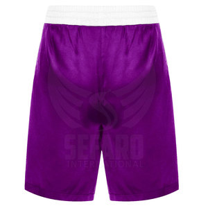 New Style Men Boxing Shorts Solid Color Boxing Shorts Made In Pakistan Boxing Shorts For Sale - Product Image 2