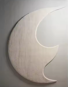 ขนสัตว์สีขาวนุ่มพรมปูพื้นแบบถักด้วยมือรูปทรงแอบสแตรกทันสมัยสูงรูปทรงไม่สม่ำเสมอสำหรับบ้านสำนักงานห้องนั่งเล่นเด็กขนาด4*6สูง - Product Image 1