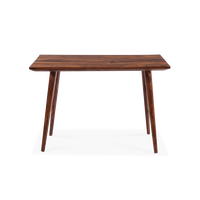 Table à manger moderne en bois massif, écologique, durable, style mid-century, rectangulaire, minimaliste, 6 places, ensemble de table en bois pour salle à manger