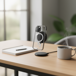 Funda Magnética Electrochapada DAM para Samsung S24 Plus, Compatible - Product Image 1