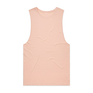 Men's Premium Quality Breathable Knitted Cotton Custom <b>Logo</b> Solid Color OEM Gym Tank Top - Product Image 4