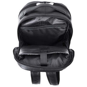 GLOBAL <b>LEATHER</b> Student College <b>Laptop</b> <b>Backpack</b> Vintage Distressed Black Genuine Cowhide <b>Leather</b> Waterproof Breathable 20-35L - Product Image 5